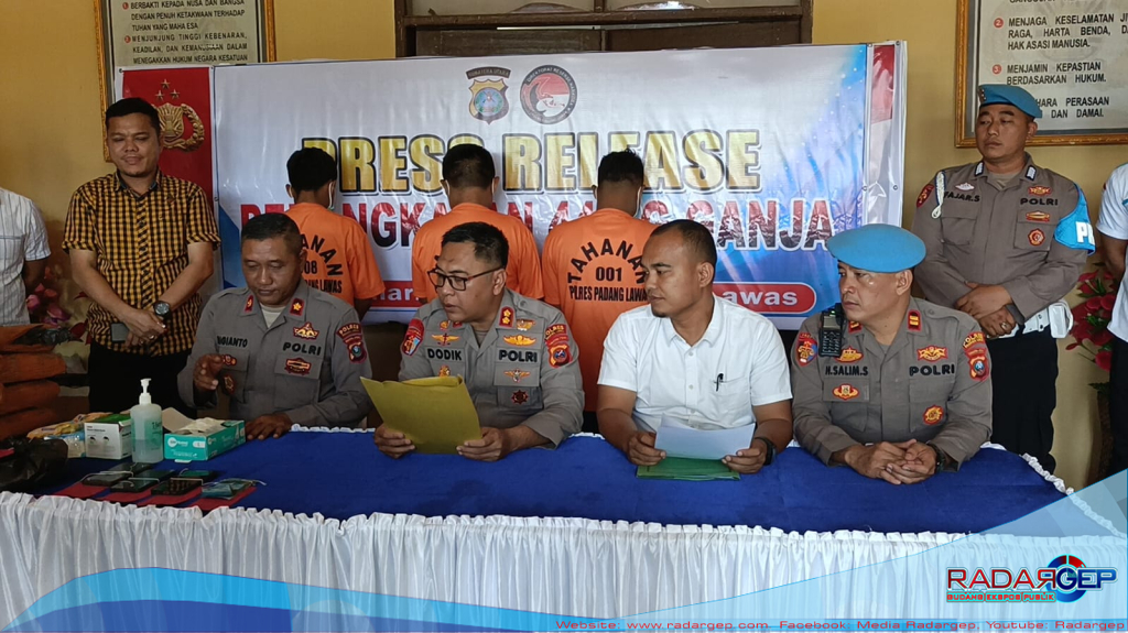 Polres Padang Lawas Ungkap Kasus Narkotika Gol 1 Jenis Tanaman Ganja sebanyak 44 Kg